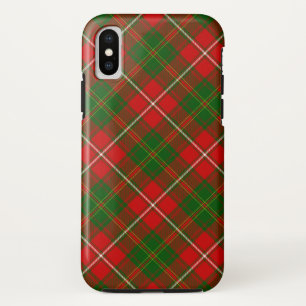 Case-Mate iPhone Case Tartan de foin rouge vert carreaux