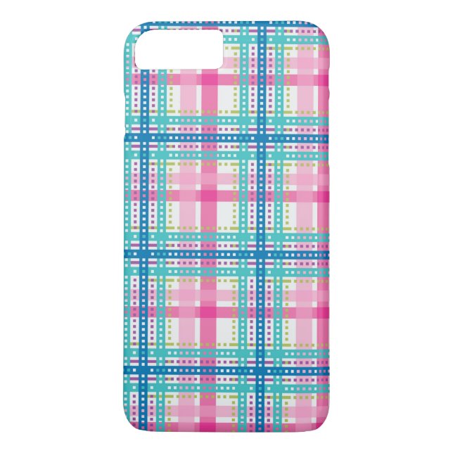 Coques Case-Mate iPhone Tartan, motif de plaid (Dos)