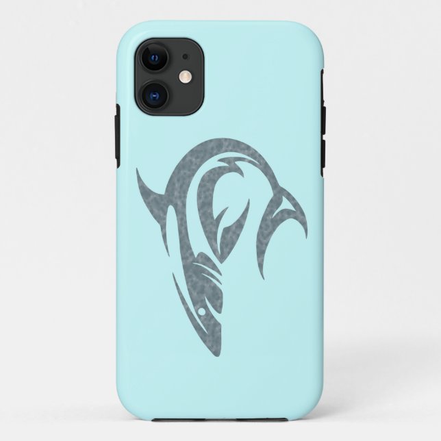 Coques Case-Mate iPhone Tatouage de requin (Dos)