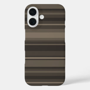 Coques iPhone 16 Taupe bandes