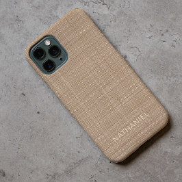 Case-Mate iPhone Case Taupe Beige clair Personnalisée Couleur Brown
