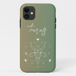 Case-Mate iPhone Case Taurus zodiaque horoscope étoile dégradé