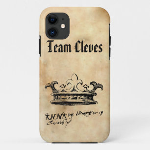 Etui iPhone Case-Mate Team Cleves - Anne of Cleves' Crown & Signature