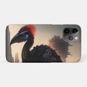 Case-Mate iPhone Case "Techno-Feathers : Le robot futuriste Emu"