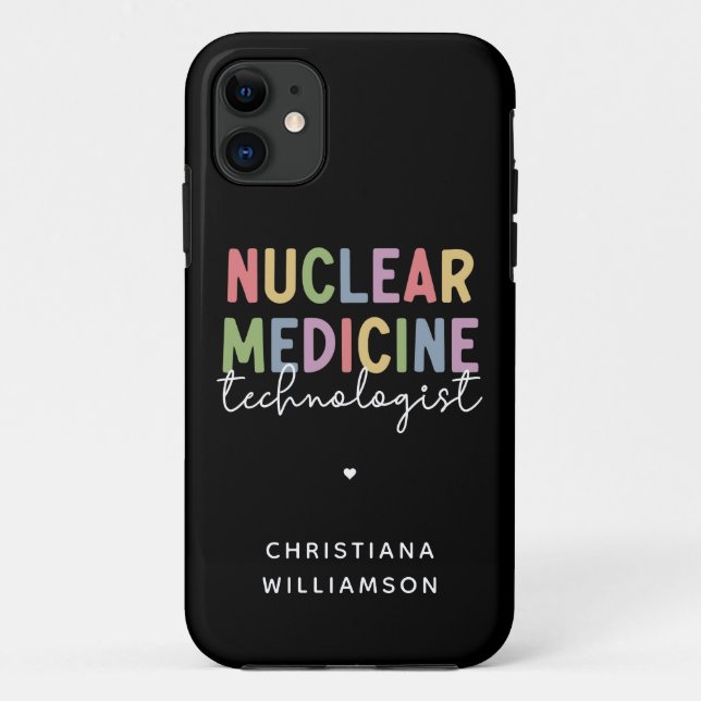 Coques Case-Mate iPhone Technologue en médecine nucléaire sur mesure CNMT  (Dos)