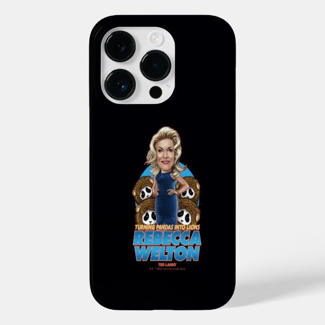 Coques Case-Mate iPhone Ted Lasso | Rebecca Welton Bobblehead (Verso)
