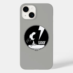 Coque Pour iPhone 14 Tee - shirt Snoopy Howling