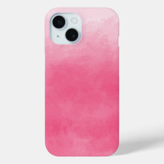 Coque Pour iPhone 15 teinte rose
