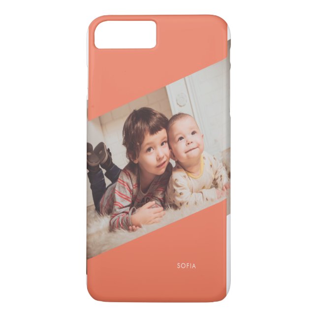 Coques Case-Mate iPhone Téléchargez votre monogramme photo (Dos)