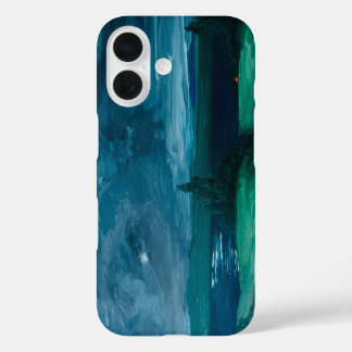 Coques iPhone 16 Téléphone au clair de lune