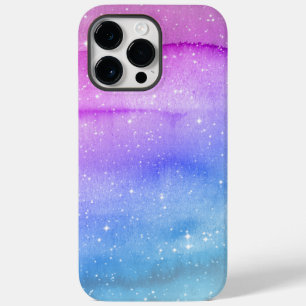 Coque Pour Pour iPhone 14 Pro Max Téléphone bleu et rose