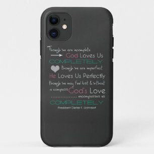 Coques Pour iPhone Téléphone de citation de l'amour de Dieu et cais