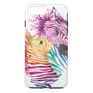 Coque Case-Mate Pour iPhone Téléphone Rainbow Zebra