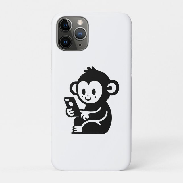 Coques Case-Mate iPhone Téléphone singe (Dos)