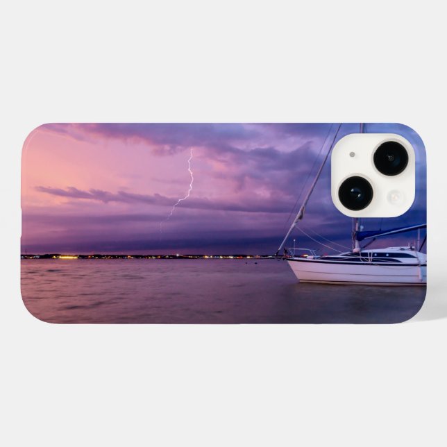 Coques Case-Mate iPhone Tempête Arrivée en Navarre Floride Coque-Mate iPho (Verso (horizontal))