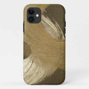 Etui iPhone Case-Mate Tempête de sable circulaire dans le brun bronzage