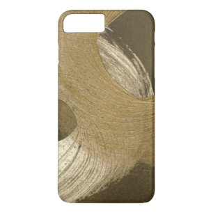 Coque Case-Mate Pour iPhone Tempête de sable circulaire dans le brun bronzage