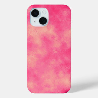 Coque Pour iPhone 15 Tempête de sable rose