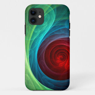 Case-Mate iPhone Case Tempête rouge Floral Art moderne Abstrait Motif co
