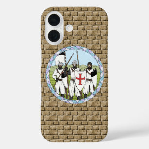 Coques iPhone 16 Temple des Chevaliers Médiévaux