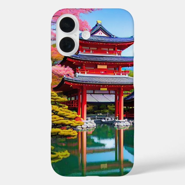 Coques Case-Mate iPhone Temple japonais  (Verso)