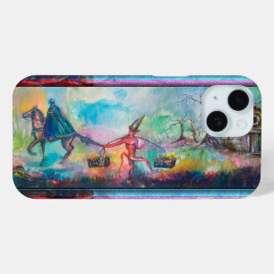 Coque Pour iPhone 15 TEMPTATION Chevalier foncé et le trésor du diable,