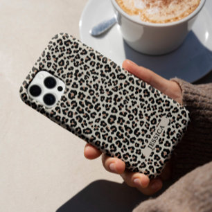Coques iPhone 16 Pro Tendance Abstrait animal Leopard Cheetah Motif