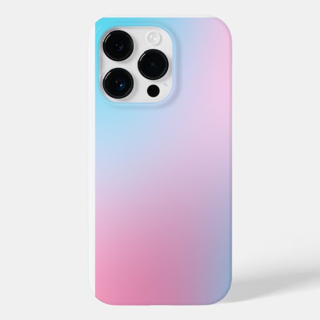 Coques Case-Mate iPhone Tendance Contemporaine Turquoise Rose Bleu (Verso)