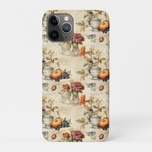 Case-Mate iPhone Case Tendance Cottagecore Tasse de thé à la citrouille