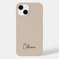 Tendance couleur douce Taupe minimaliste