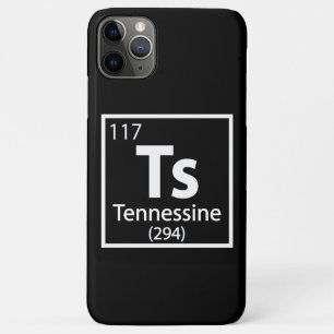 Case-Mate iPhone Case Tennessine - Tennessee Science Table Périodique