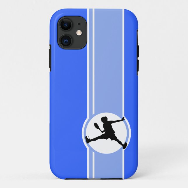 Coques Case-Mate iPhone Tennis ; Bleu (Dos)