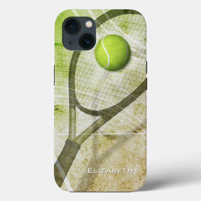 Coques Case-Mate iPhone Tennis féminin personnalisé (Verso)