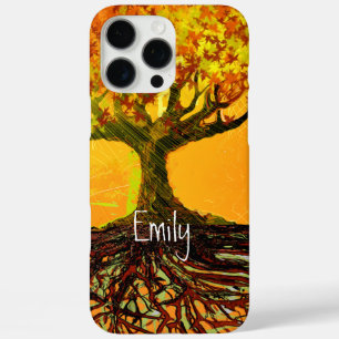 Coques iPhone 16 Pro Max Terracotta Italienne Sunset Roots Arbre Orangerie