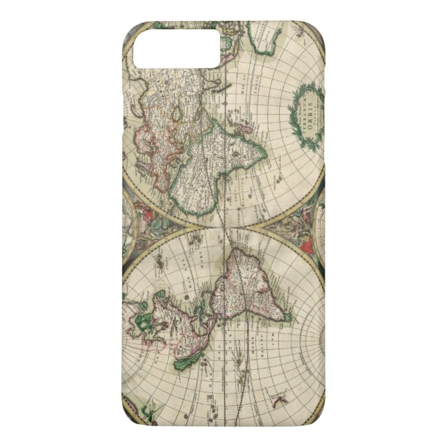 Coques Case-Mate iPhone Terrarum Orbis Tabula (Dos)