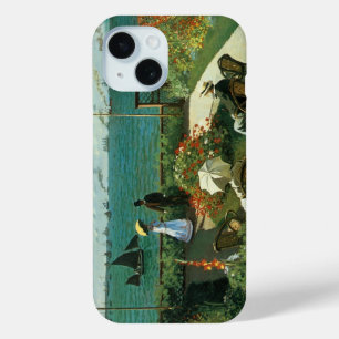 Coque Pour iPhone 15 Terrasse en bord de mer à Claude Monet