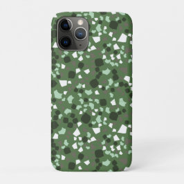 Case-Mate iPhone Case Terrazzo vert et blanc Minimal moderne