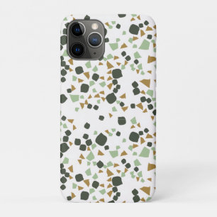 Case-Mate iPhone Case Terrazzo vert et blanc Minimal moderne