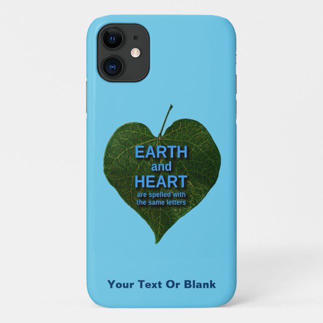 Coques Case-Mate iPhone Terre - Anagram du coeur (Dos)