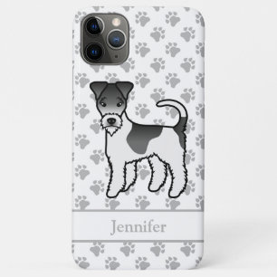 Case-Mate iPhone Case Térrier de Fox à fil blanc et noir Chien mignon &