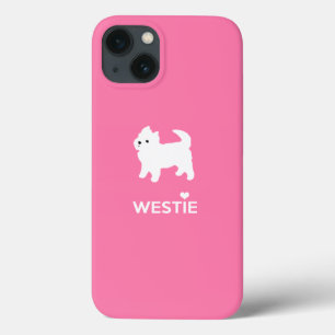 Etui iPhone Case-Mate Terrier des montagnes occidental mignon - amour
