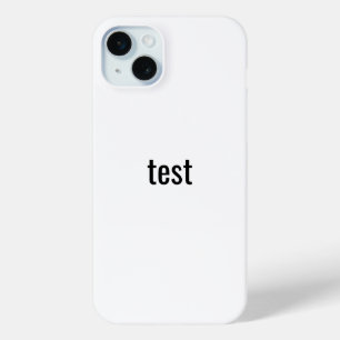 Coque iPhone 15 Mini test renommer le boîtier du téléphone