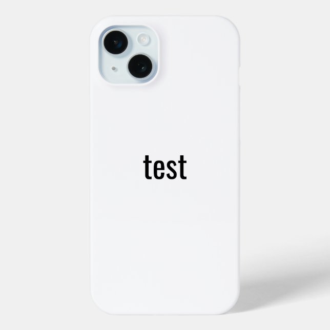 Coques Case-Mate iPhone test renommer le boîtier du téléphone (Verso)