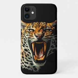 Case-Mate iPhone Case Tête d'attaque du léopard