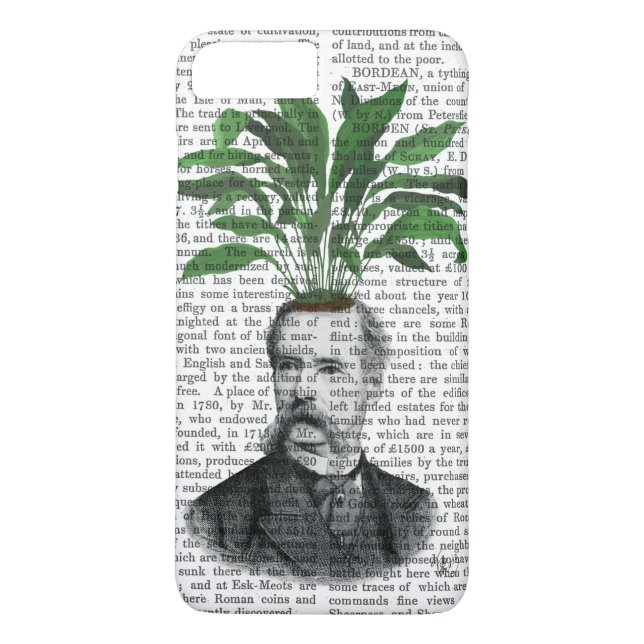 Coques Case-Mate iPhone Tête du Plante Aspidistra (Dos)