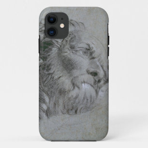 Coques Pour iPhone Tête d'un Rivière-Dieu, c.1751 (heightene noir d