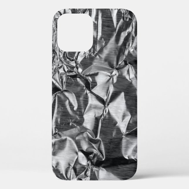 Coques Case-Mate iPhone textile argenté (Verso)