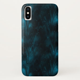 Etui iPhone Case-Mate Texture Abstraite Nebula bleue