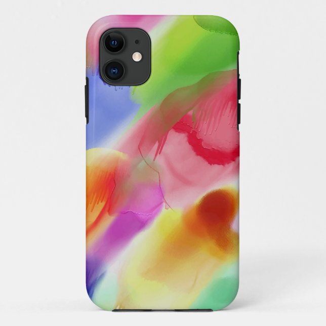 Coques Case-Mate iPhone Texture-aquarelle (Dos)
