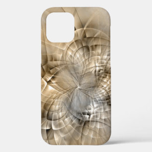 Case-Mate iPhone Case Texture d'art fractal moderne abstrait Tons de Ter